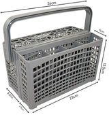 Universal Dishwasher Cutlery Basket - 2 in 1 Design