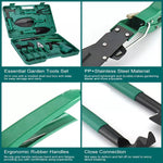 Shovel Harrow Potted Flower Gardening Tools Gift Kit Glove Garden Tool 10Pcs/Set