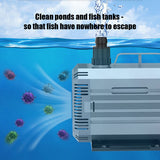 Aquarium Pump 1400L/H Submersible Water Fountain Pond 24W Energy Saving