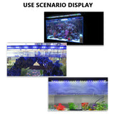 Aquarium LED Light 120cm 150W 244LED Marine Fish Tank Cool White Blue