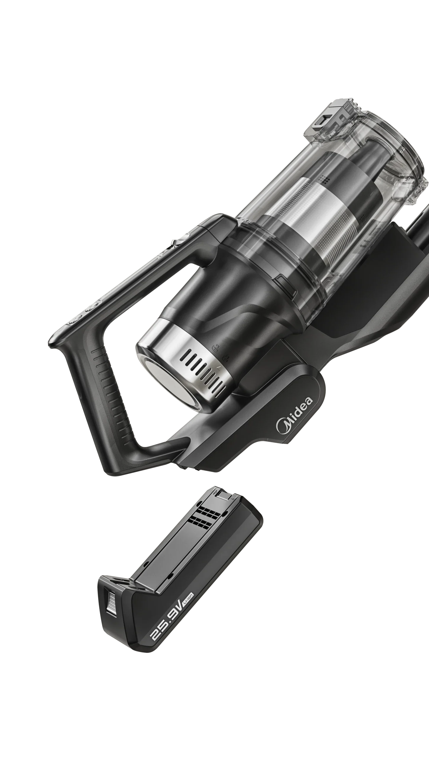 Midea P8 Station Stick Vacuum with Auto-Empty Dust Station