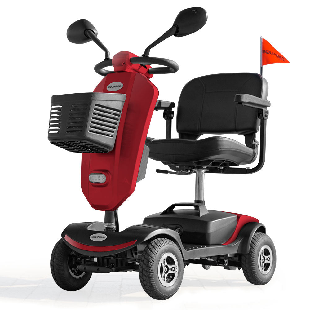 Mobility Scooter Electric 4 Wheel Red