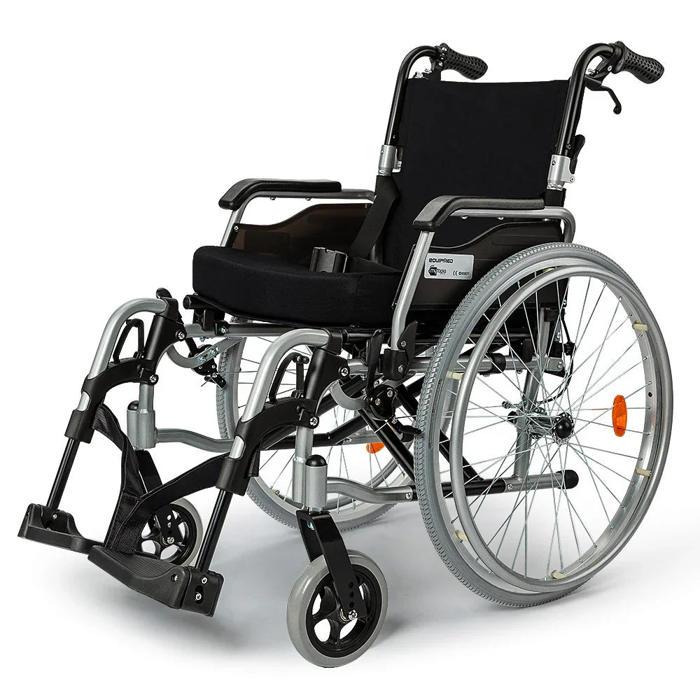 Wheelchair 24 Inch Portable Folding Alloy - 18kg