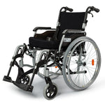 Wheelchair 24 Inch Portable Folding Alloy - 18kg