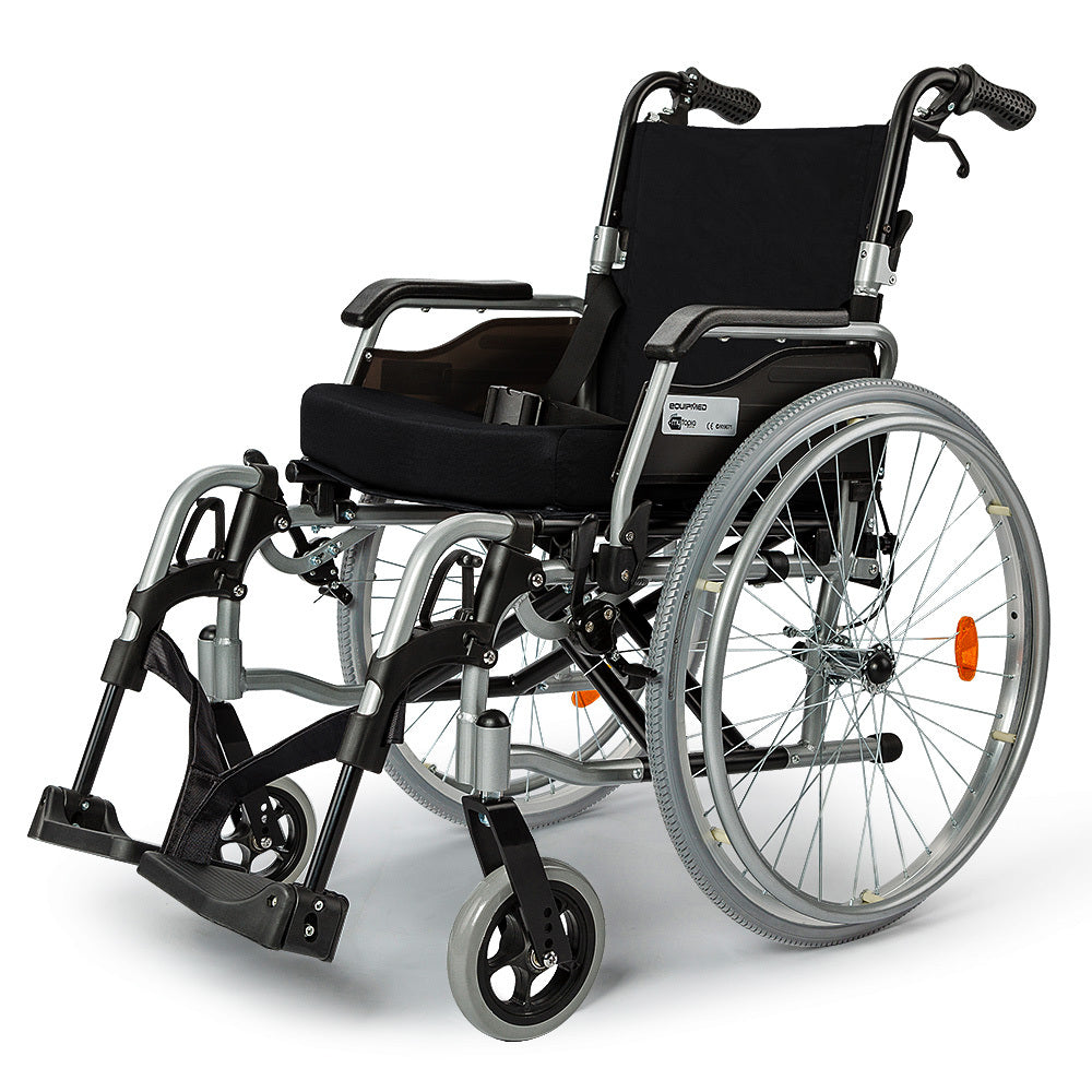 Wheelchair 24 Inch Portable Folding Alloy - 18kg