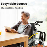 Wheelchair 24 Inch Portable Folding Alloy - 18kg