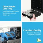 POLYCOOL 3L Slushie Frozen Drink Maker, Home Slush Machine, Fast Chilling, Easy Digital Controls - Flea Market