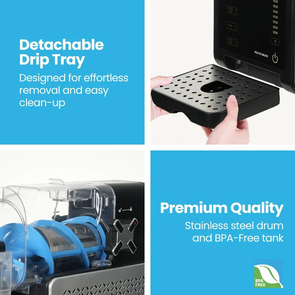 POLYCOOL 3L Slushie Frozen Drink Maker, Home Slush Machine, Fast Chilling, Easy Digital Controls - Flea Market