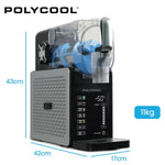 POLYCOOL 3L Slushie Frozen Drink Maker, Home Slush Machine, Fast Chilling, Easy Digital Controls - Flea Market