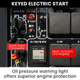 GENPOWER 8.4kW Commercial Diesel Generator - Electric Key Start