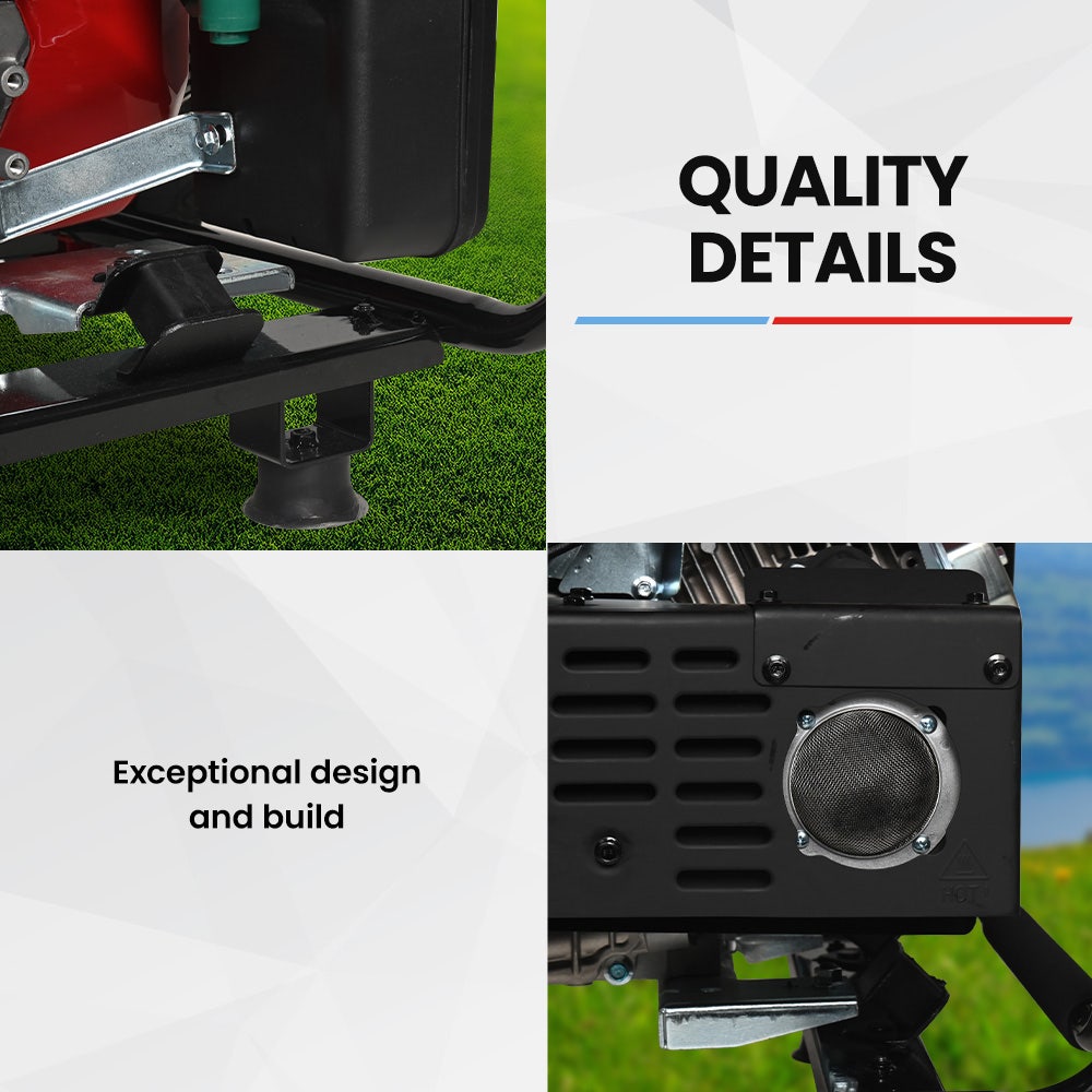 GENPOWER 3.6kW Inverter Generator - 11L Tank Portable Backup Power