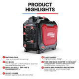 GENPOWER 2.3kW Inverter Generator - Portable Petrol Camping & Backup