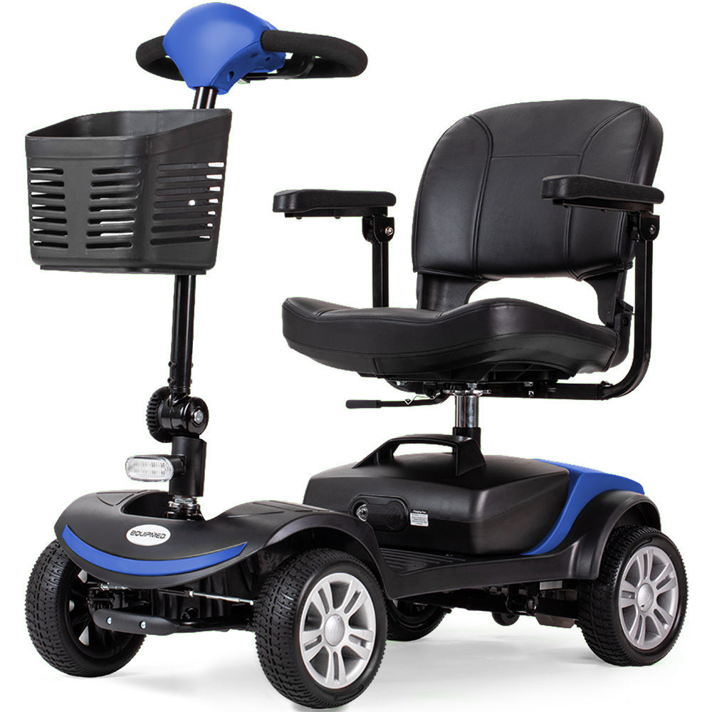 Mobility Scooter Mid-Size Lithium Fast Charge Blue