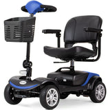 Mobility Scooter Mid-Size Lithium Fast Charge Blue