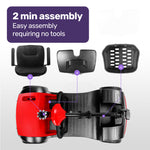 Mobility Scooter Mid-Size Lithium Fast Charge Red