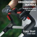 Baumr-AG 520CX 40V Cordless Lawn Mower Kit 17" with Charger