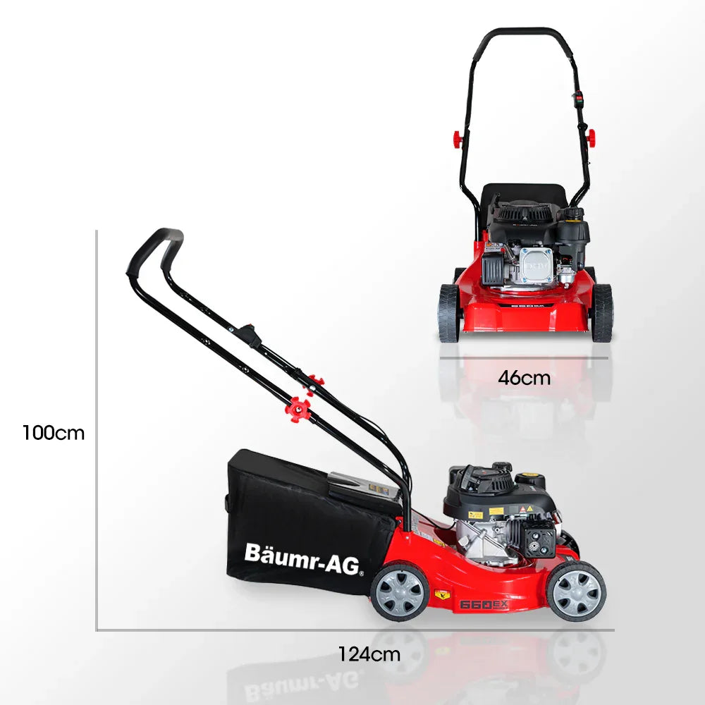Baumr-AG 139cc Petrol Lawn Mower 16