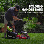 Baumr-AG 139cc Petrol Lawn Mower 16" Hand Push 4-Stroke