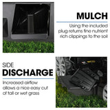 PowerBlade 20" Self-Propelled Petrol Lawn Mower 200cc