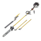 BAUMR-AG 65CC Long Reach Multi Tool - Pole Chainsaw, Hedge Trimmer & Pruner