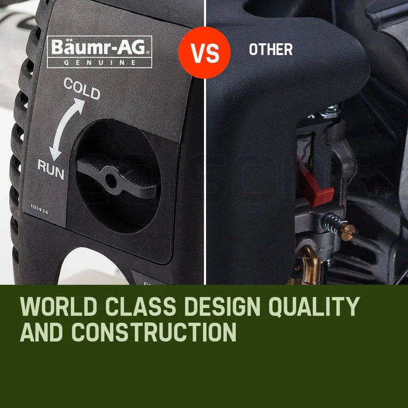 BAUMR-AG 65CC Long Reach Multi Tool - Pole Chainsaw, Hedge Trimmer & Pruner