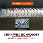 ROSSI NextGenTIG/MMA 200A Welder - TIG-200 HF Start with Argon Gas Regulator