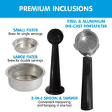 Pronti 20 Bar Espresso Machine with Milk Frother & 1.25L Tank