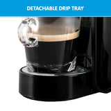 Pronti HomeMaid 3-in-1 Coffee Machine Nespresso Caffitaly Ground Coffee Compatible