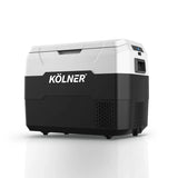 Kolner 40L Portable Fridge Freezer - 12V/24V/240V Camping Cooler Black