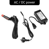 Kolner 40L Portable Fridge Freezer - 12V/24V/240V Camping Cooler Black