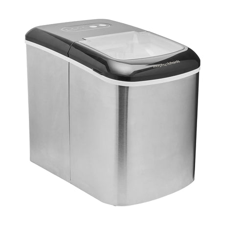 Morphy Richards 15kg Ice Maker in Stainless Steel - Flea Market