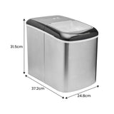 Morphy Richards 15kg Ice Maker in Stainless Steel - Flea Market