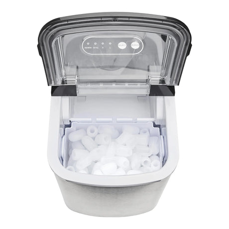 Morphy Richards 15kg Ice Maker in Stainless Steel - Flea Market