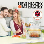 Pronti 17l Digital Turbo Convection Oven Electric Cooker Air Fryer 1400w Cook - Flea Market