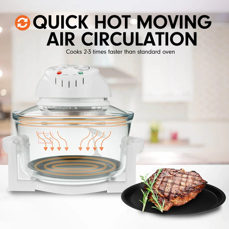 Pronti 17l Digital Turbo Convection Oven Electric Cooker Air Fryer 1400w Cook - Flea Market