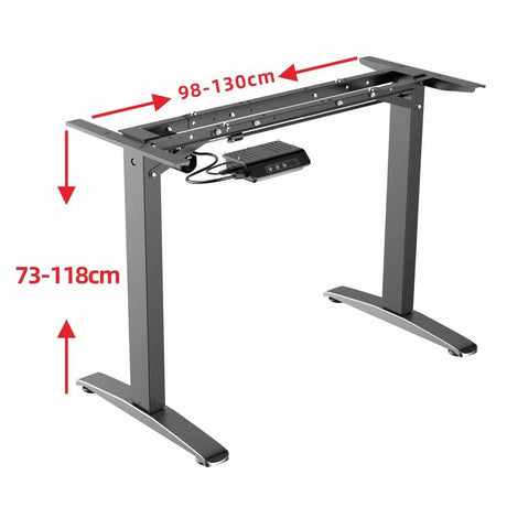 Gaming Standing Desk Home Office Lift Electric Height Adjustable Sit To Stand Motorized Standing Desk 1460 - Flea Market