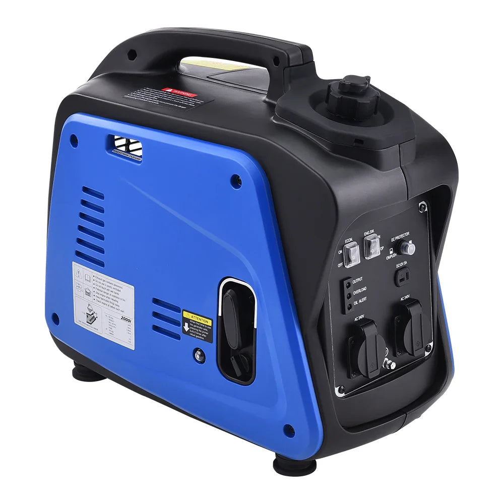 Gentrax 2000W Pure Sine Wave Inverter Generator Portable Power