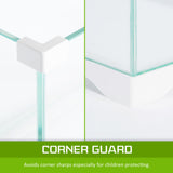 Aquarium Fish Tank 16L Starfire Glass 25x24x27cm Filter Pump LED