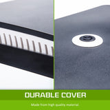 Aquarium Fish Tank 30L Curved Glass RGB LED Filter Pump 38x26x40cm