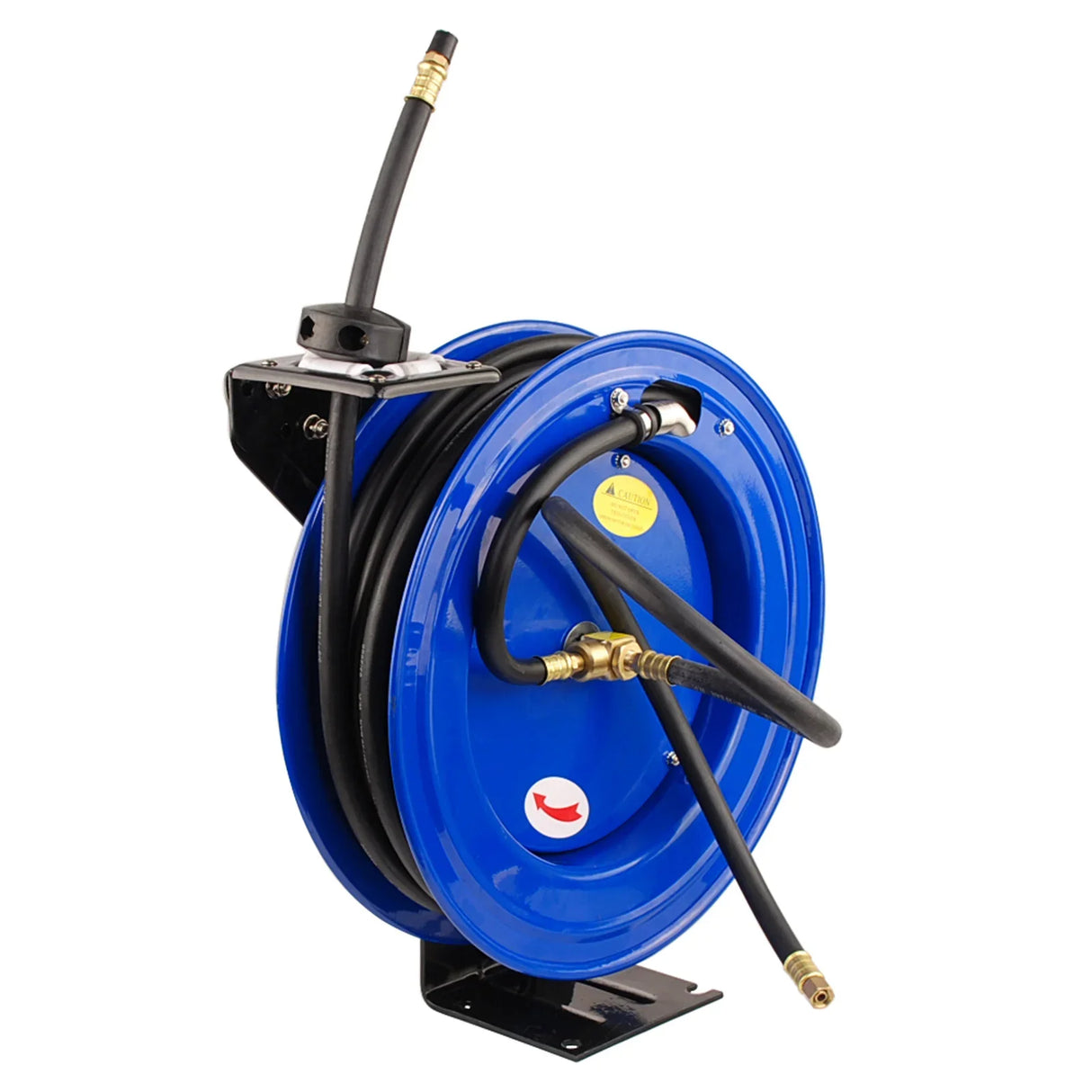 Industrial 15m Retractable Air Hose Reel Automotive Heavy-Duty