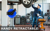 Industrial 15m Retractable Air Hose Reel Automotive Heavy-Duty