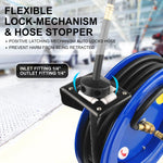 Industrial 15m Retractable Air Hose Reel Automotive Heavy-Duty