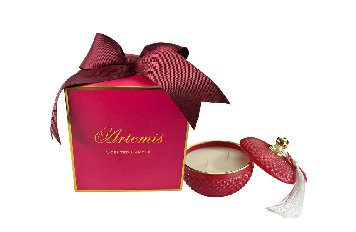 Artemis Candle Borange - Scented Soy Candle with Blood Orange & Bergamot