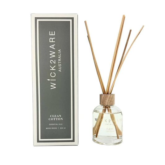 Clean Cotton Fragrance Reed Diffuser - 200ml/7.1 fl oz - Flea Market