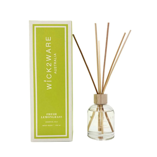 Fresh Lemongrass Fragrance Reed Diffuser - 200ml - Flea Market