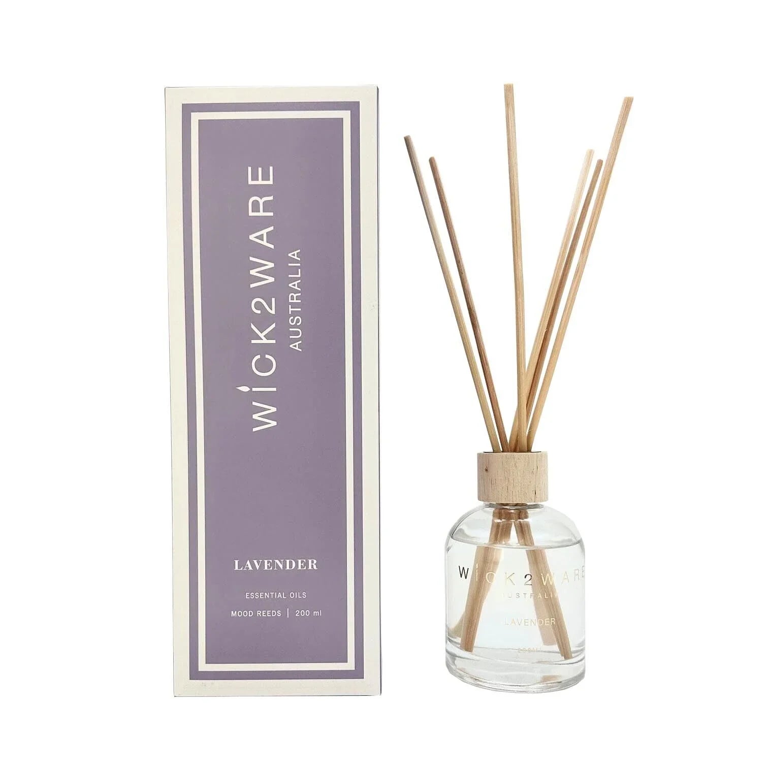 Lavender Fragrance Reed Diffuser - 200ml - Flea Market