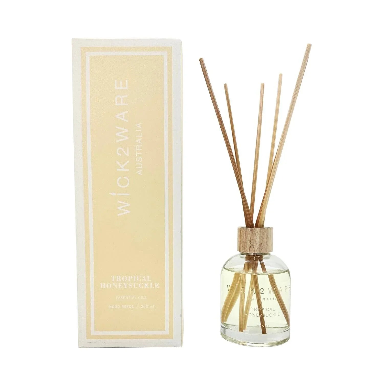 Tropical Honey Suckle Fragrance Reed Diffuser - 200ml - Flea Market