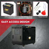 Diesel Generator 8.4kW - Single Phase 6kW Rated 13HP Portable