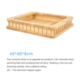 HONEYPOTCAT 176cm Majestic Wood Cat Tree - Multi-Level Retreat