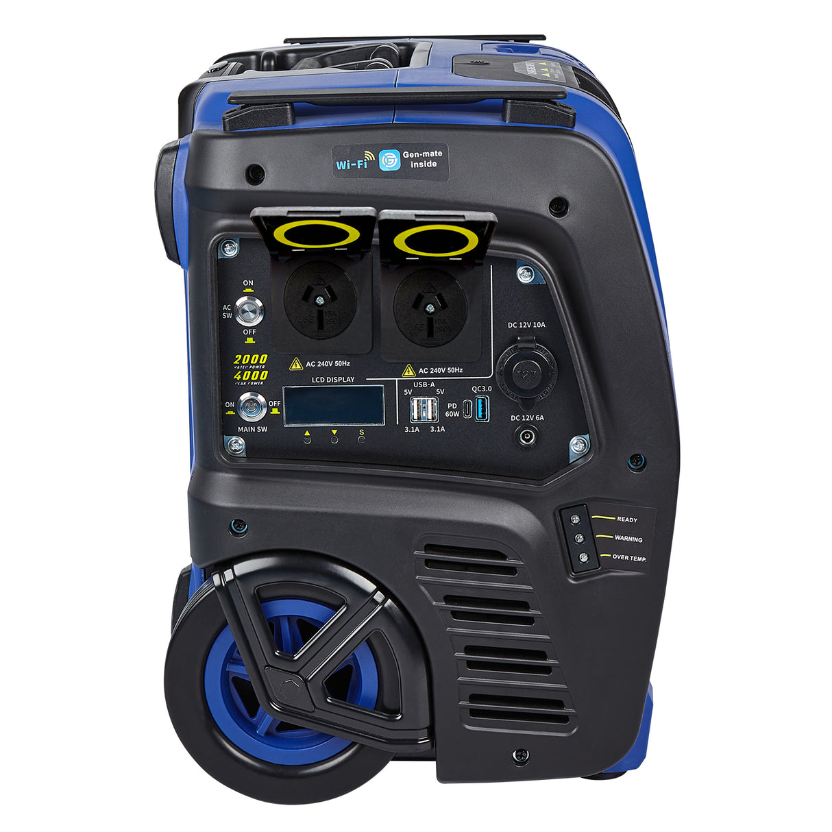 Sunovo 2000W Portable Power Station - Solar Inverter Generator